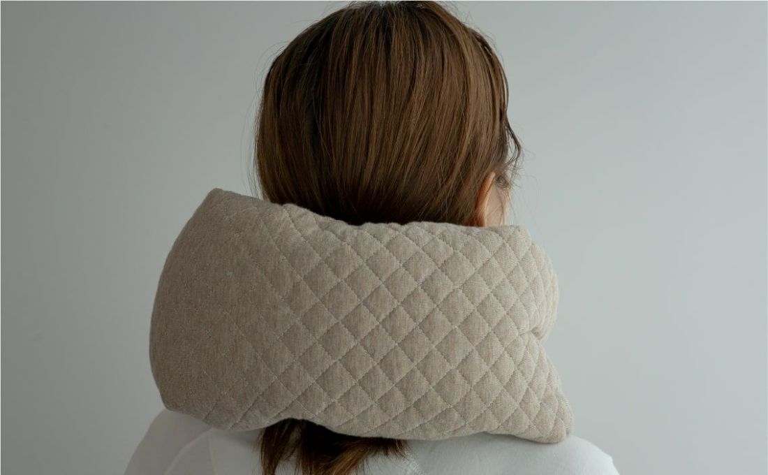 Recovery Sleep トラベルピロー　ベージュ