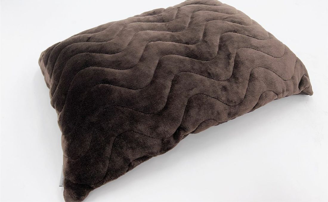 枕パッド　ブラウン