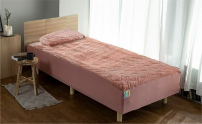 枕パッド　ピンク